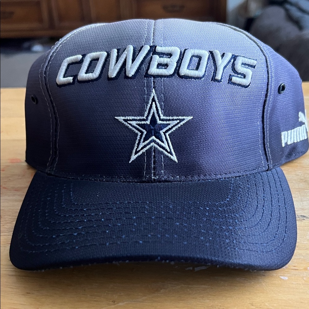 Puma used Navy Blue Cowboys SnapBack Cap